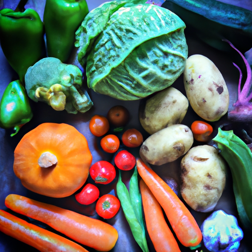 תמונה של מבחר ירקות